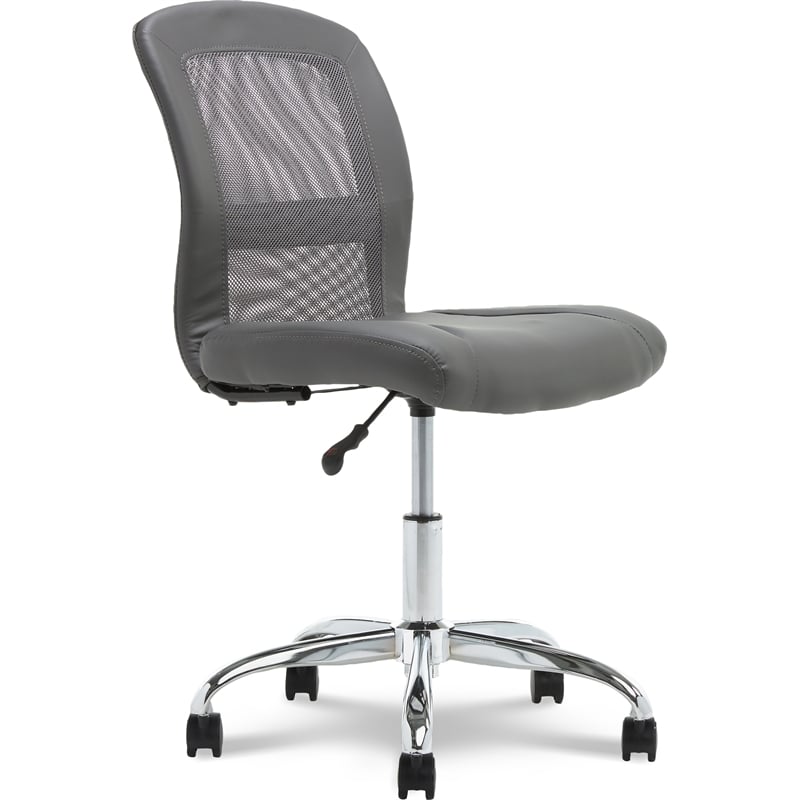 Home Square 2-Piece Set with Standing Desk and Armless Task Chair