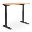 Home Square 2-Piece Set with Standing Desk and Armless Task Chair