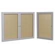 Home Square 2-Piece Set with 2 Door Bulletin Board & 36