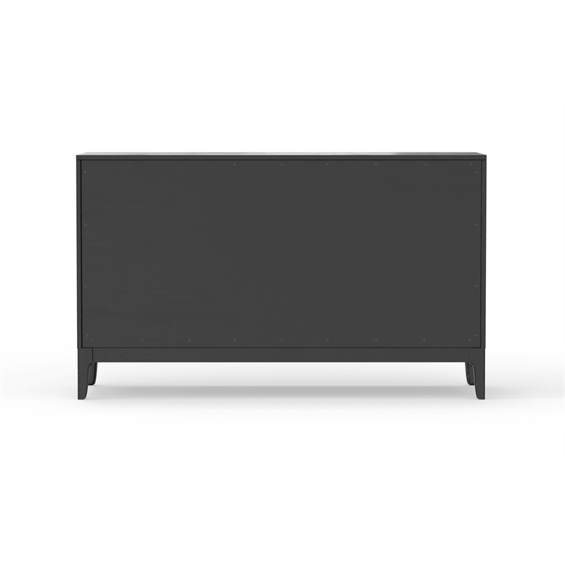 Home Square 8-Piece Set with Dining Table & 6 Dining Chairs & Sideboard