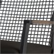Home Square Aluminum Frame Patio Rocker Chair in Black Finish - Set of 4