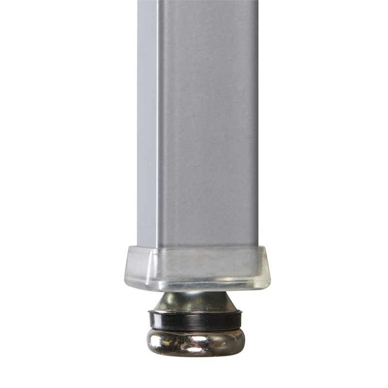 Home Square Wood Seat and Steel Frame Barstool in Silver - Set of 4