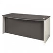 Home Square 6-Piece Set with U-Shaped Home Office Set with Pedestal