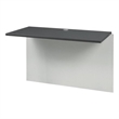 Home Square 6-Piece Set with U-Shaped Home Office Set with Pedestal