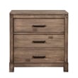 Home Square 4 Piece Furniture Set with Wood Dresser Mirror and Nightstand