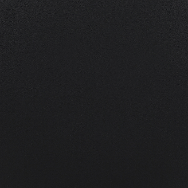 Home Square Black Vegan Leather and Boucle Fabric Dining Chair (Set of 2)