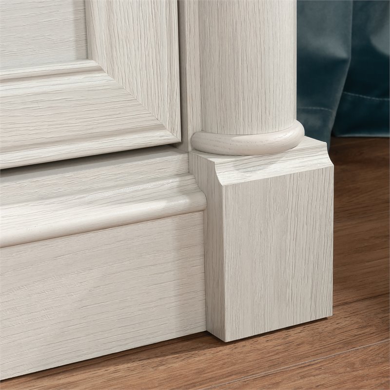 Home Square Set of 2 Engineered Wood Filing Cabinet in Glacier Oak