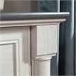 Home Square Set of 2 Engineered Wood Filing Cabinet in Glacier Oak