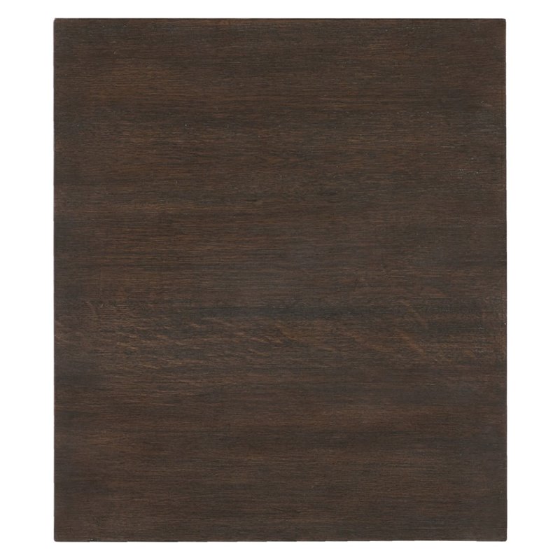 Home Square Set of 2 2 Drawer Mobile File Cabinet in Midnight Brown