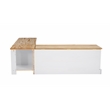 Home Square Set of a Kitchen Nook & Dining Table & 5 Piece Cushion/Pillow