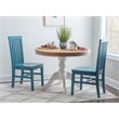 Home Square Set of a Kitchen Nook & Dining Table & 5 Piece Cushion/Pillow