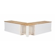 Home Square Set of a Kitchen Nook & Dining Table & 5 Piece Cushion/Pillow