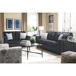 Home Square Set of 3 Queen Sleeper Sofa & Loveseat & Ottoman in Slate