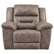Home Square Set of 2 Power Reclining Loveseat & Recliner in Fossil