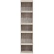 Home Square Set of 2 Coastal Engineered Piers in Whitewash Finish