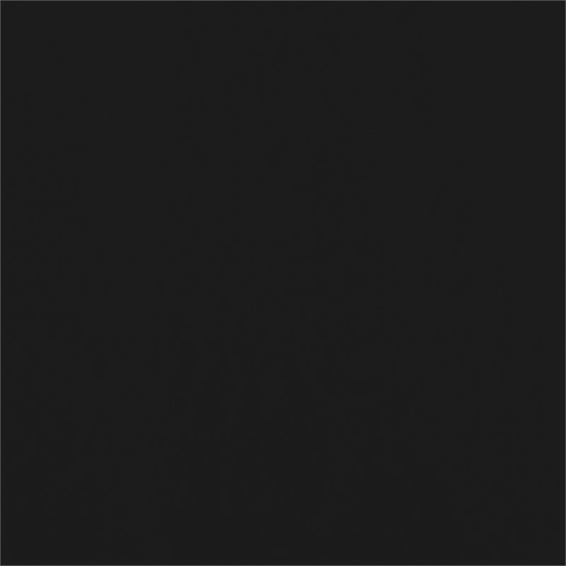 Home Square Set of 2 6-Drawer Wood Dresser & 2-Drawer Nightstand in Matte Black