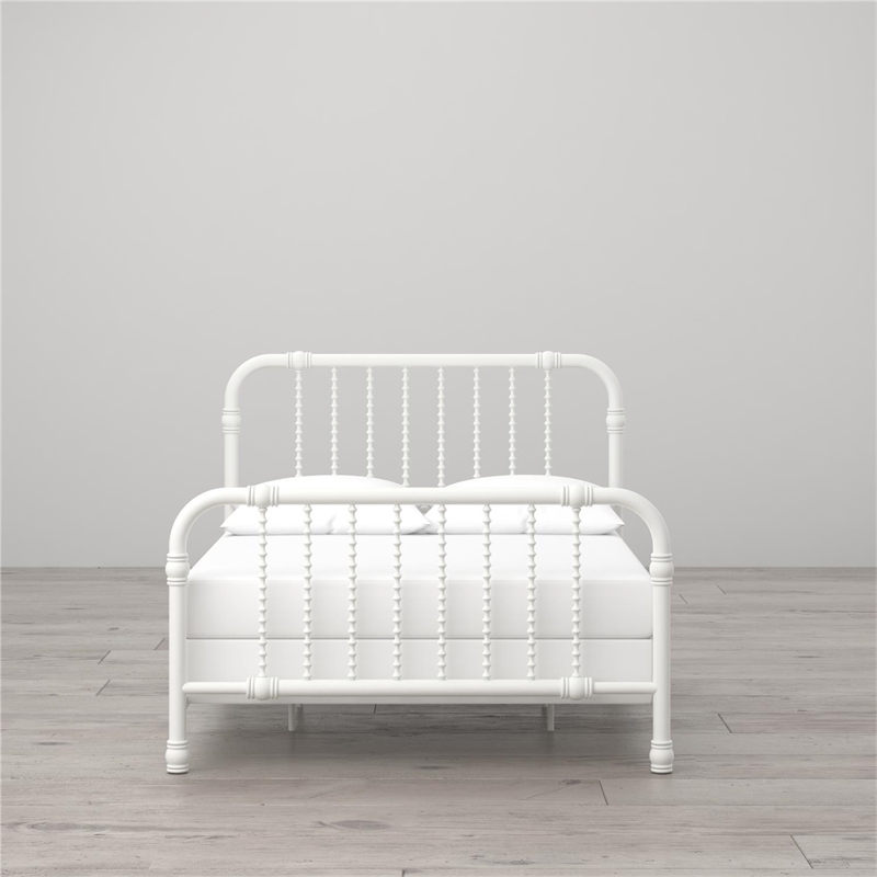 Little Seeds Monarch Hill Wren Full Metal Bed in White