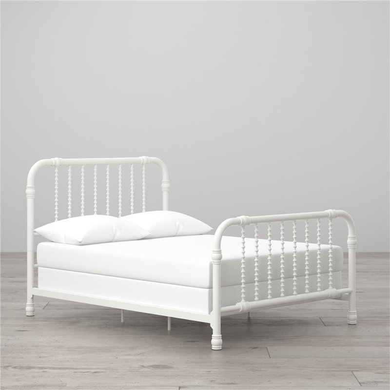 Little Seeds Monarch Hill Wren Full Metal Bed in White