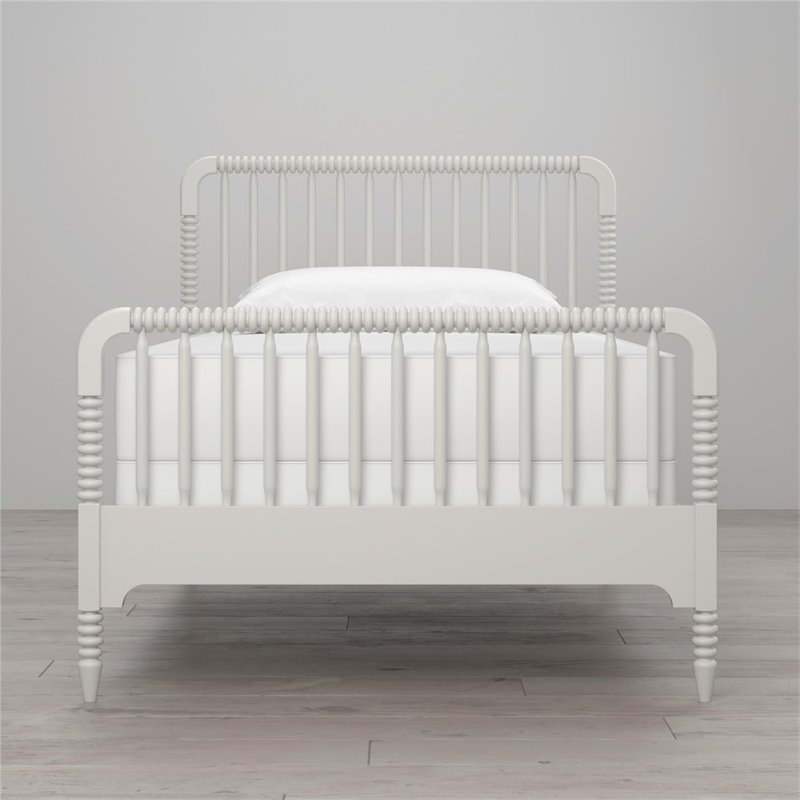 Little Seeds Rowan Valley Linden Twin Spindle Bed in White | Cymax Business
