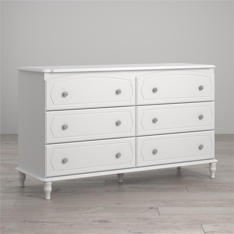 Little Seeds Rowan Valley Laren 6 Drawer Dresser in White