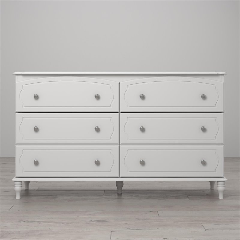 Little Seeds Rowan Valley Laren 6 Drawer Dresser in White