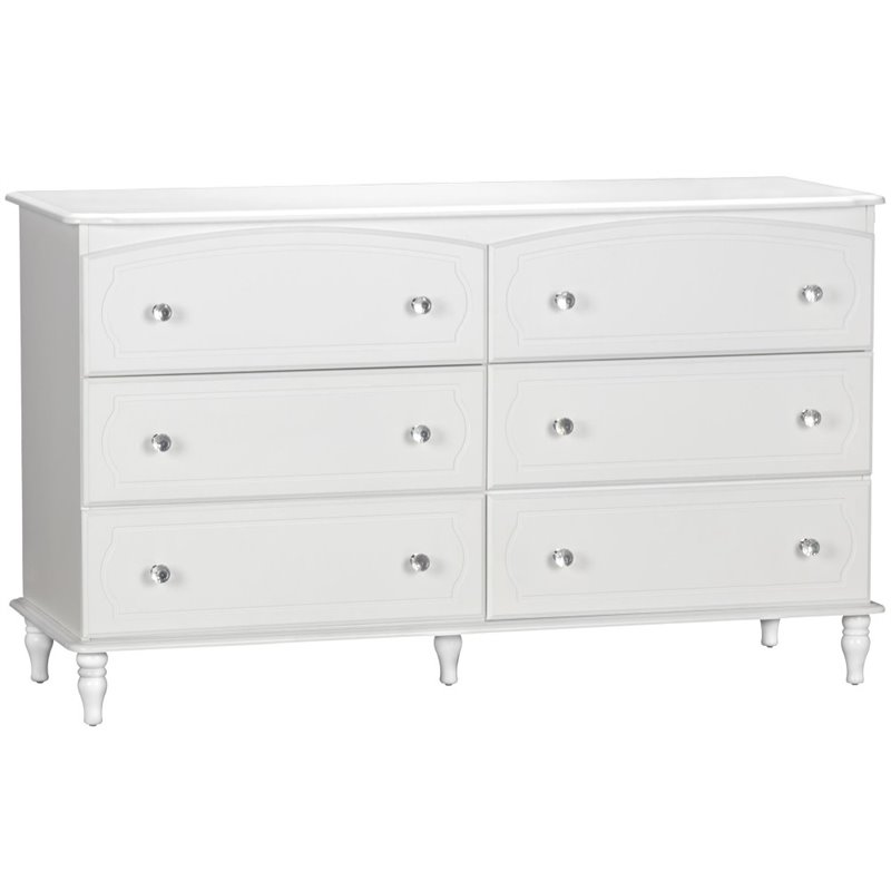 Little Seeds Rowan Valley Laren 6 Drawer Dresser in White