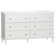 Little Seeds Rowan Valley Laren 6 Drawer Dresser in White