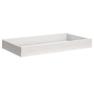 Little Seeds Modern Wood Changing Table Topper in White