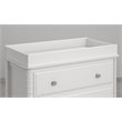 Little Seeds Traditional Changing Table Topper in Painted White