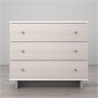 Little Seeds Maple Lane Dove 3 Drawer Changing Table in White