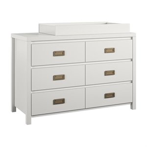 little seeds monarch hill haven 6 drawer white changing dresser