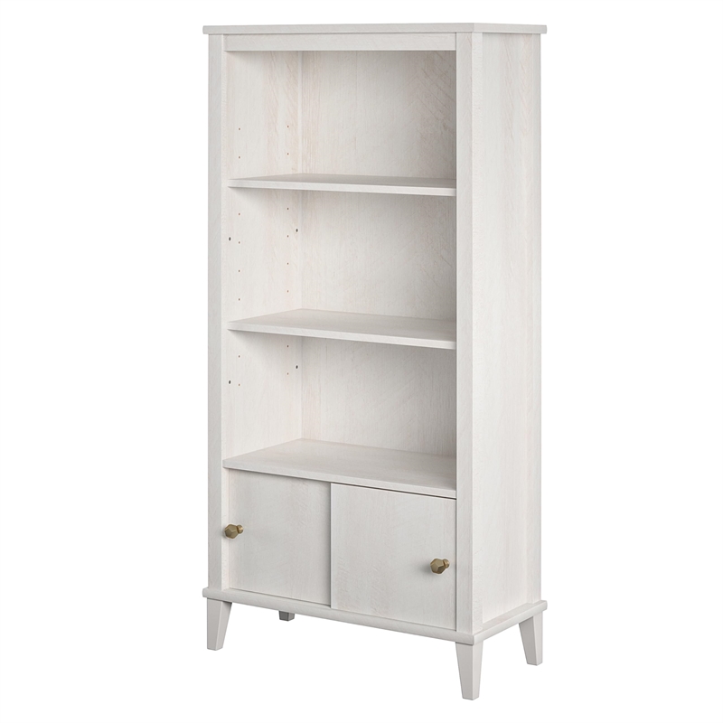 Little Seeds Monarch Hill Poppy White Bookcase