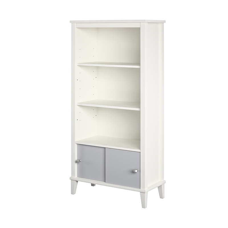 Little Seeds Monarch Hill Poppy Kids, White Bookcase With Doors On Bottom