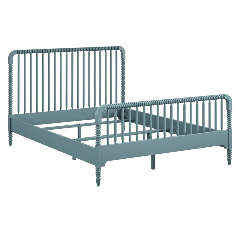 Little Seeds Rowan Valley Linden Kids Full Size Teal Bedframe