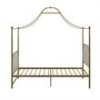 Little Seeds Monarch Hill Clementine Canopy Twin Bed in Gold