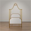 Little Seeds Monarch Hill Clementine Canopy Twin Bed in Gold