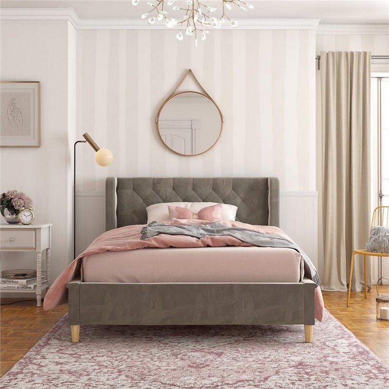 Little Seeds Monarch Hill Ambrosia Gray Full Size Bed 4398429ls