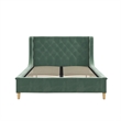 Little Seeds Monarch Hill Ambrosia Teal Full Size Upholstered Bed