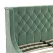Little Seeds Monarch Hill Ambrosia Teal Full Size Upholstered Bed