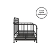 Little Seeds Willow Black Metal Daybed with Trundle