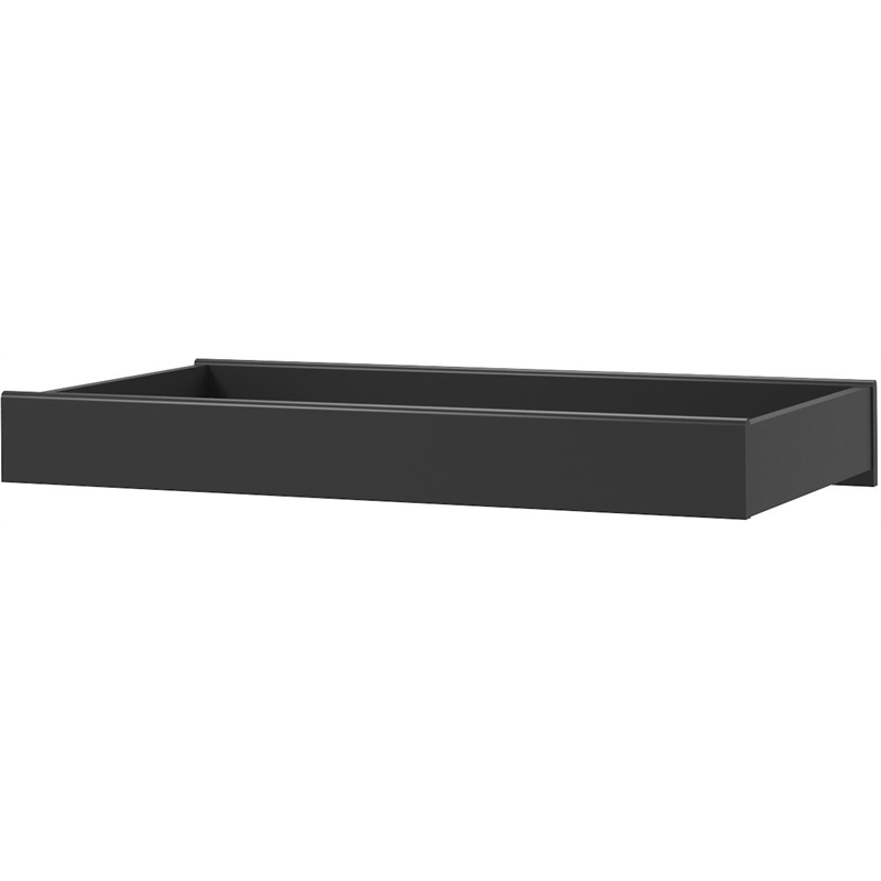Little Seeds Modern Monarch Hill Hawken Wood Changing Table Topper in Black