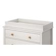 Little Seeds Modern Monarch Hill Poppy Wood Changing Table Topper in Off-White