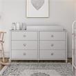 Little Seeds Modern Rowan Valley Arden Wood Changing Table Topper in Gray