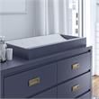 Little Seeds Transitional Monarch Hill Haven Navy Wood Changing Table Topper