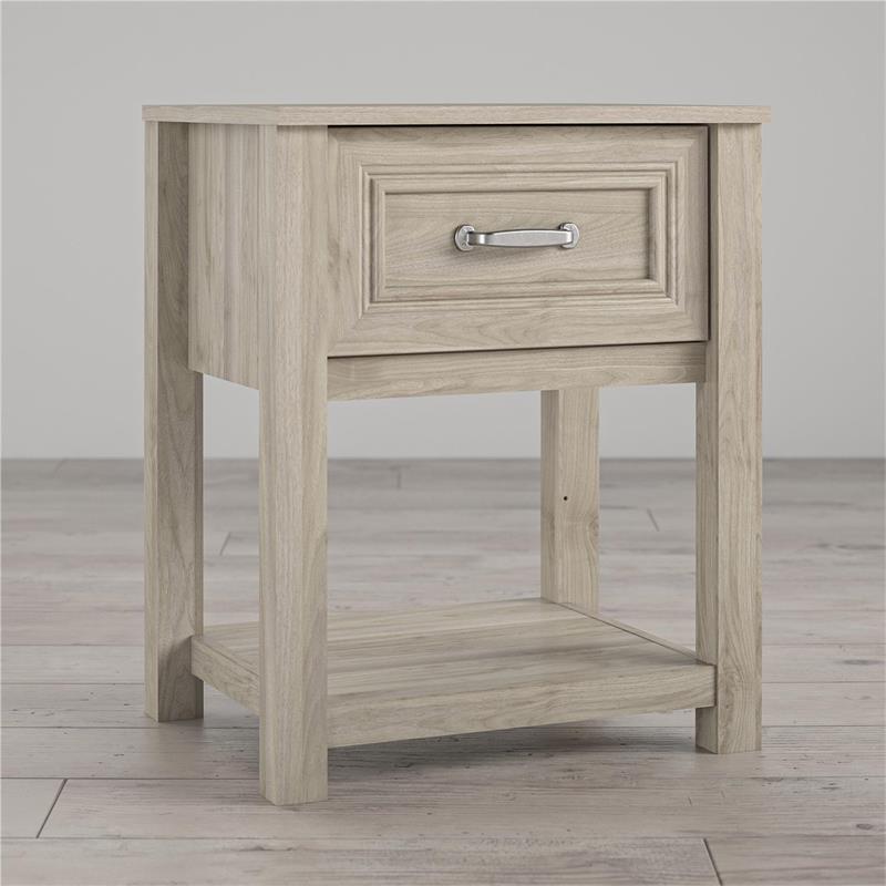 Little Seeds Sierra Ridge Levi Kids Nightstand in Light Walnut