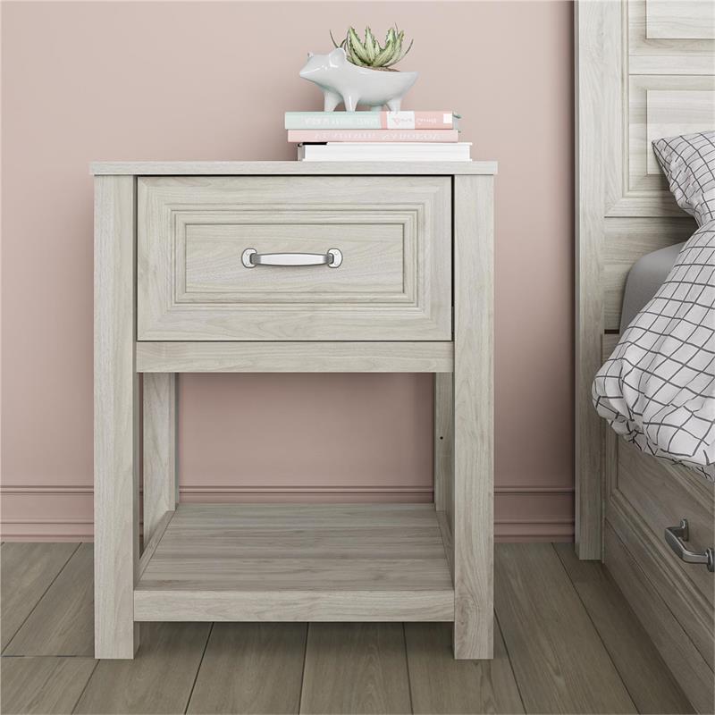 Little Seeds Sierra Ridge Levi Kids Nightstand in Light Walnut