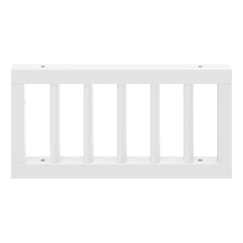Little Seeds Aviary Toddler Rail with Spindles in White