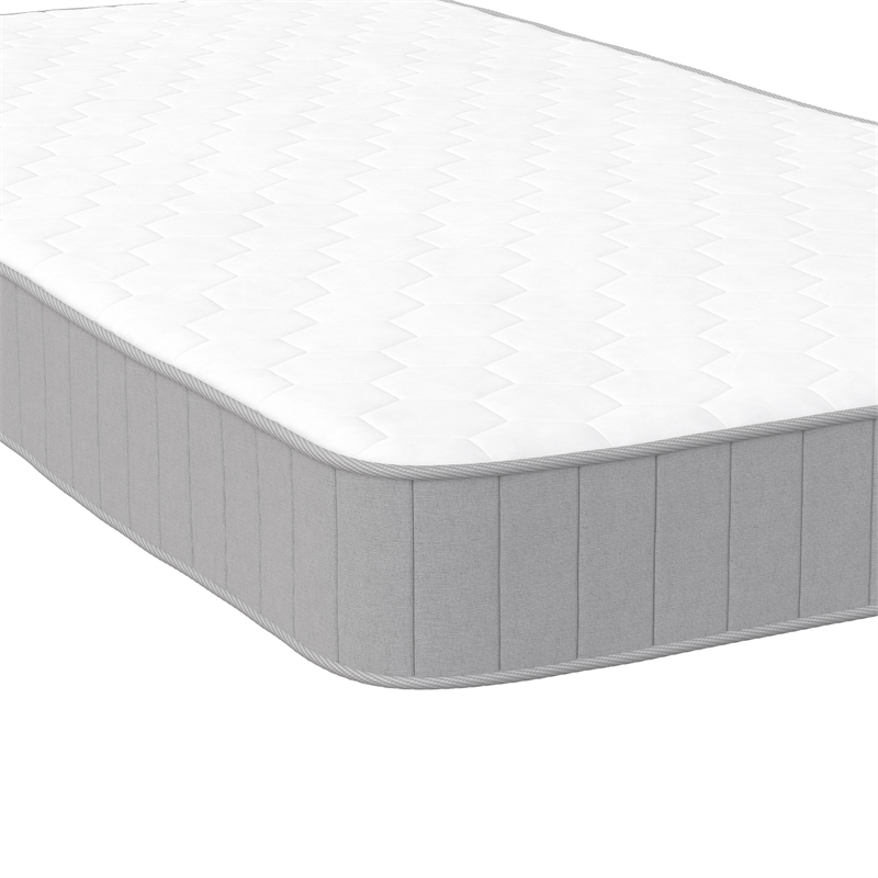Little Seeds Moonglow 6 Inch Reversible Innerspring Mattress in a Box Twin Size