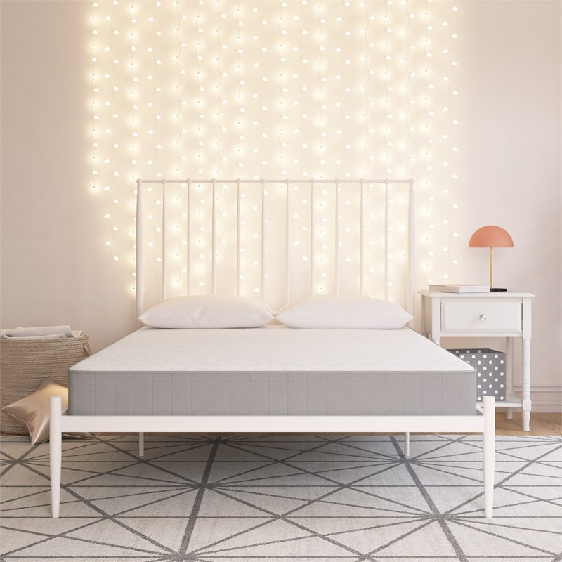 Little Seeds Moonglow 6 Inch Reversible Innerspring Mattress in a Box Full Size