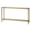 Maklaine Console Table in Gold